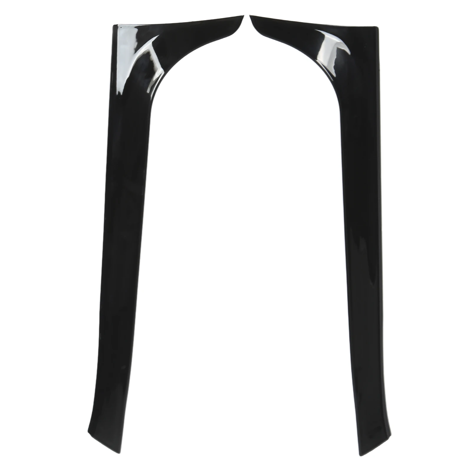 pary spoilerów bocznych na tylną szybę samochodu lewy prawy czarny połysk modyfikacja zamiennik dla MK6 2008-2013 rozdzielacz boczny