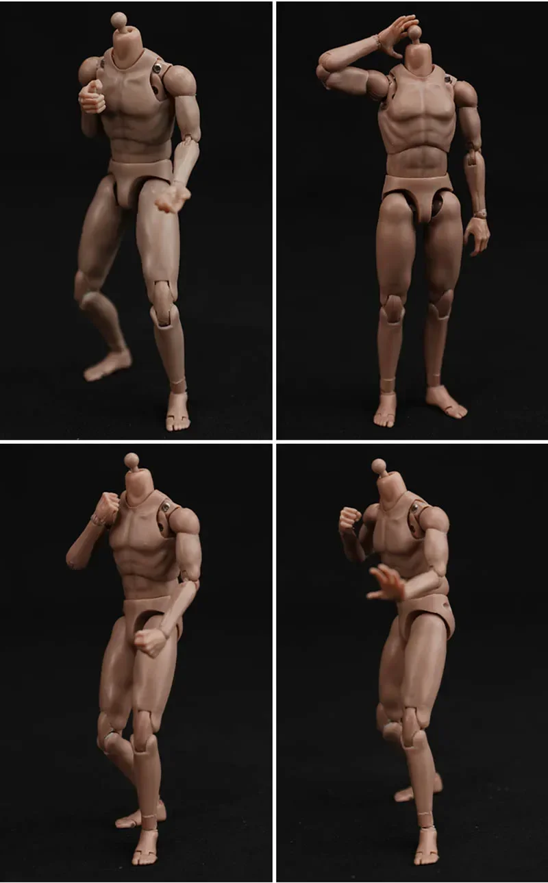 TBLeague масштаб 1/12 мужской солдат супер гибкий бесшовный шарнирный корпус для 6