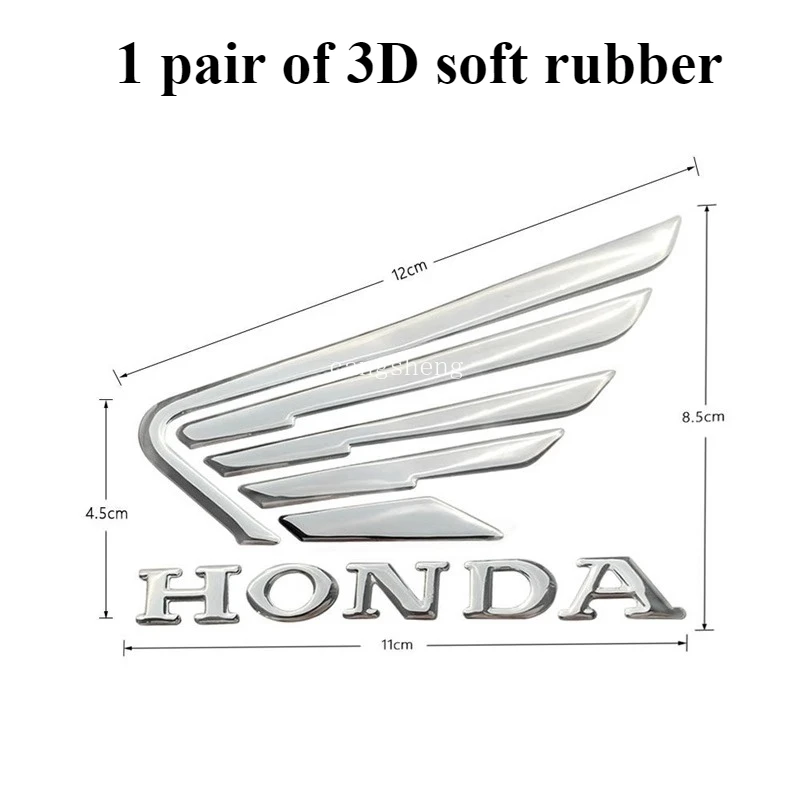

Наклейка Honda, украшение для тела CBR600RCBR500RCBR1000RRCB190SSPcx125, аксессуары для наклеек на мотоцикл, круглая 3D-этикетка, аксессуары