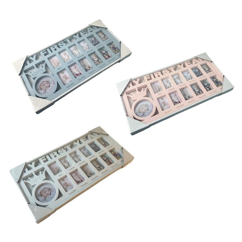 Рамка на память для ребенка &quotМой первый год&quot фотографий 0-12 месяцев фотографии