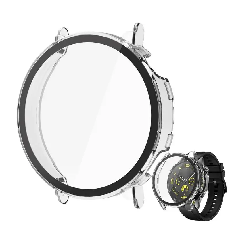 

Защитный чехол для часов, защитный чехол, бампер, жесткие чехлы, защитный чехол для экрана с полным покрытием для часов GT4 46 мм 41 мм