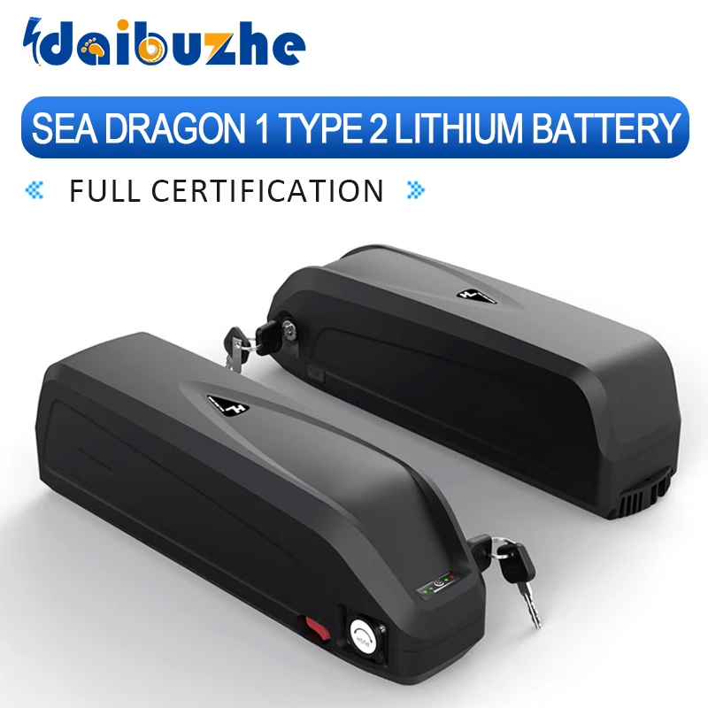 Литиевая батарейная коробка для электровелосипеда Sanjiaoliang Shandi Hailong 36V12AH