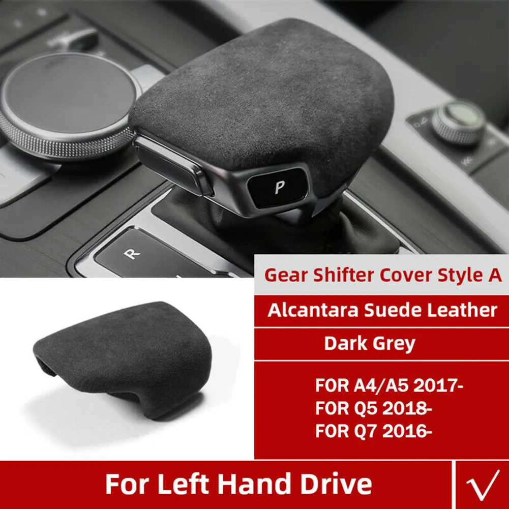 

Useful New Durable Gear Shift Panel Cover Parts Replacement Vehicle Accessories Alcantara & ABS Alcantara Suede