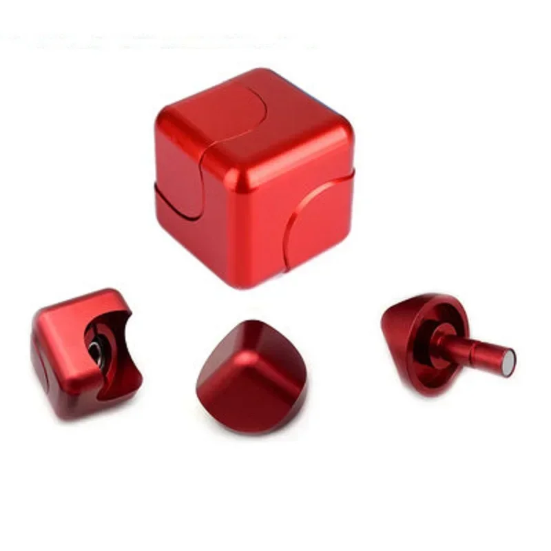 2024 квадратная декомпрессионная волчок кубик анти-тревога игрушки на кончиках