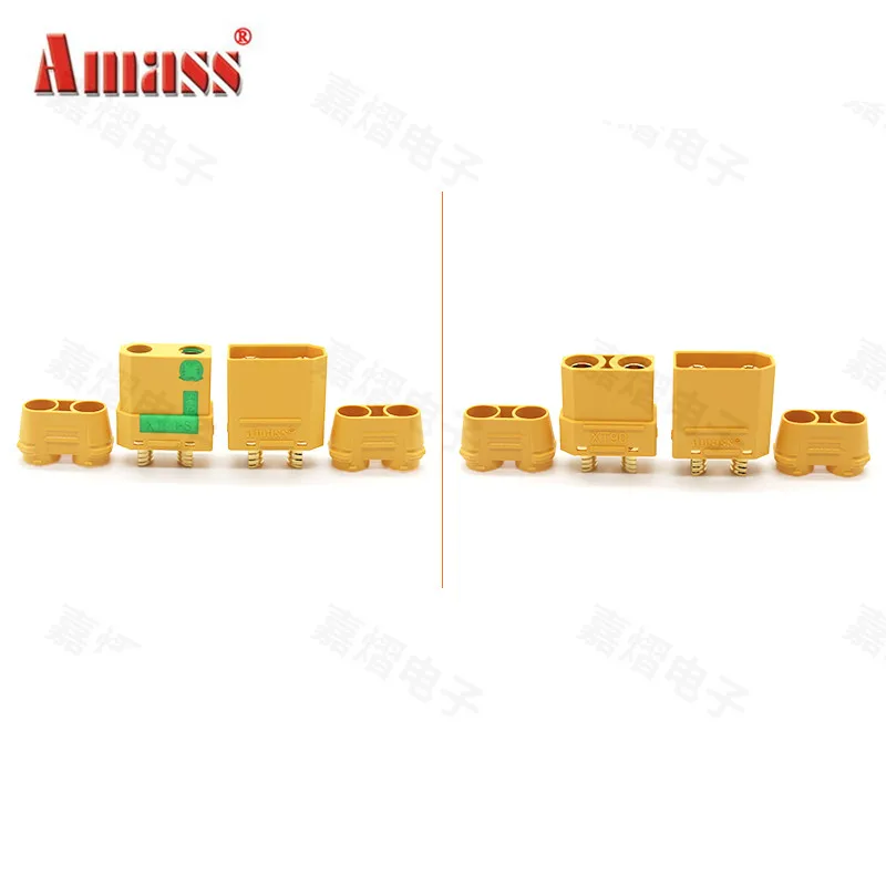 

Amass 5 Sets XT60 XT90S XT150 XT30 MT60 MR30 AS150 Plug Model Lithium Battery Connector