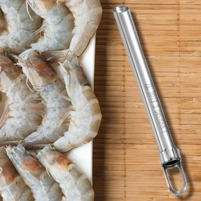 

Kitchen Appliance Stainless Steel Shrimp Peeler Prawn Peeler Line Cutter Cleaning Shrimp Line Fishing Lobster Peel Seafood Tool