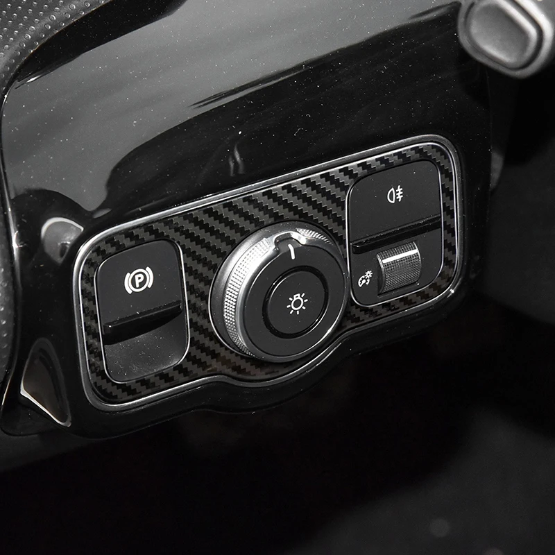 Декоративная рамка для переключателя фар из нержавеющей стали отделка Mercedes Benz A B