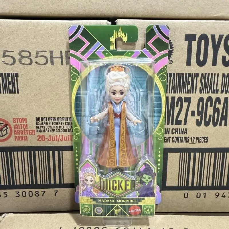 Фото Новая Барби Wicked Movie Surroundings Elphaba Glinda Surprise Ball Mini Bubble Spinning Small Doll Series слепая коробка игрушка в подарок №4