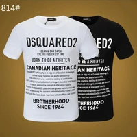 22 fw summer 1964 dsquared2 menwomenhip hop round neck short sleeved t shirt cotton locomotive letter printing casual tee