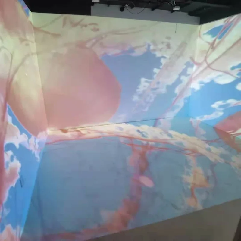 Для 360 года пещера виртуальной реальности технология захватывания 3D визуальное