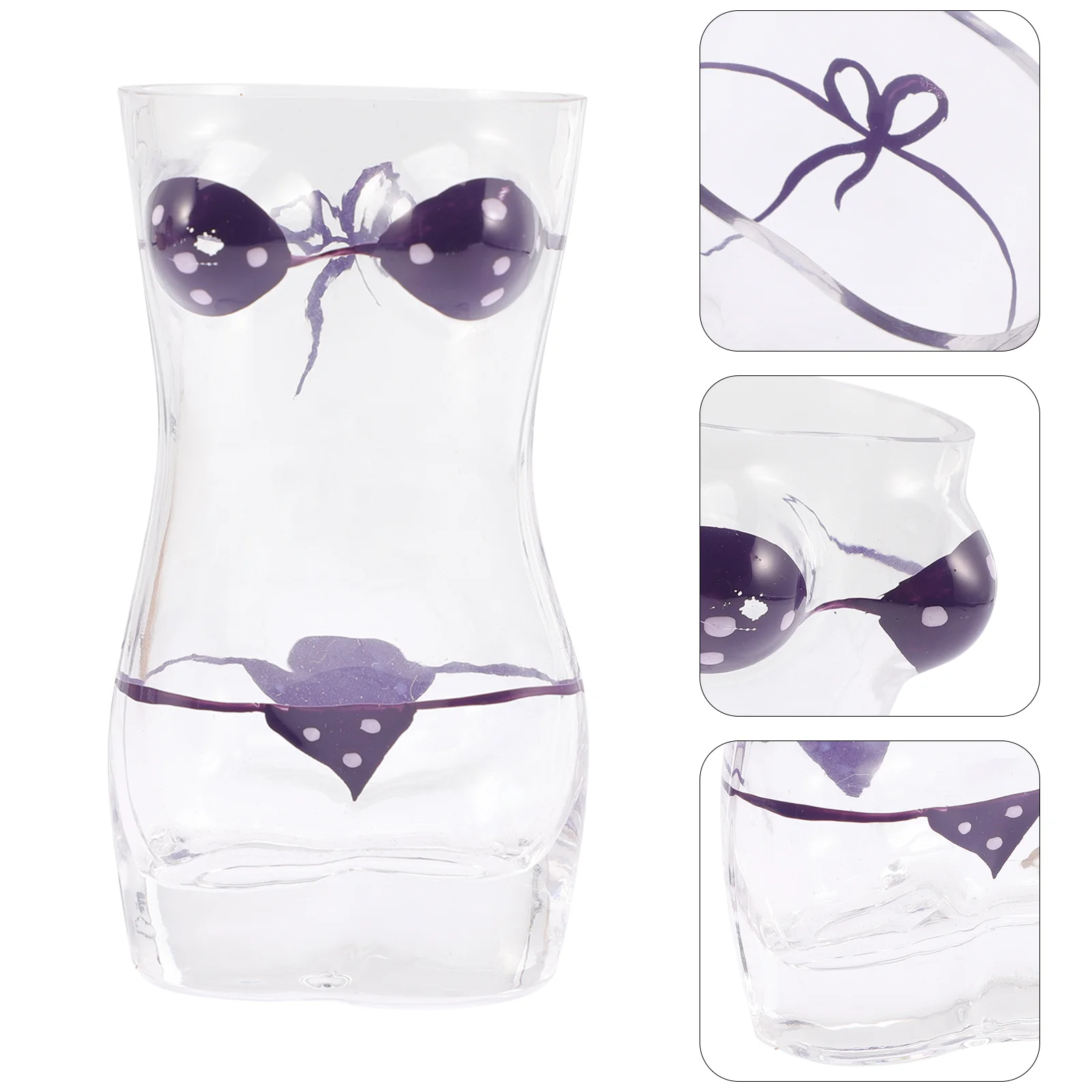 

Glass Glasses Whiskey Cup Shot Tumblers Barshaped Body Tumbler Beer Night Water Bust Bikini Cocktail Drinking Martinibourbon