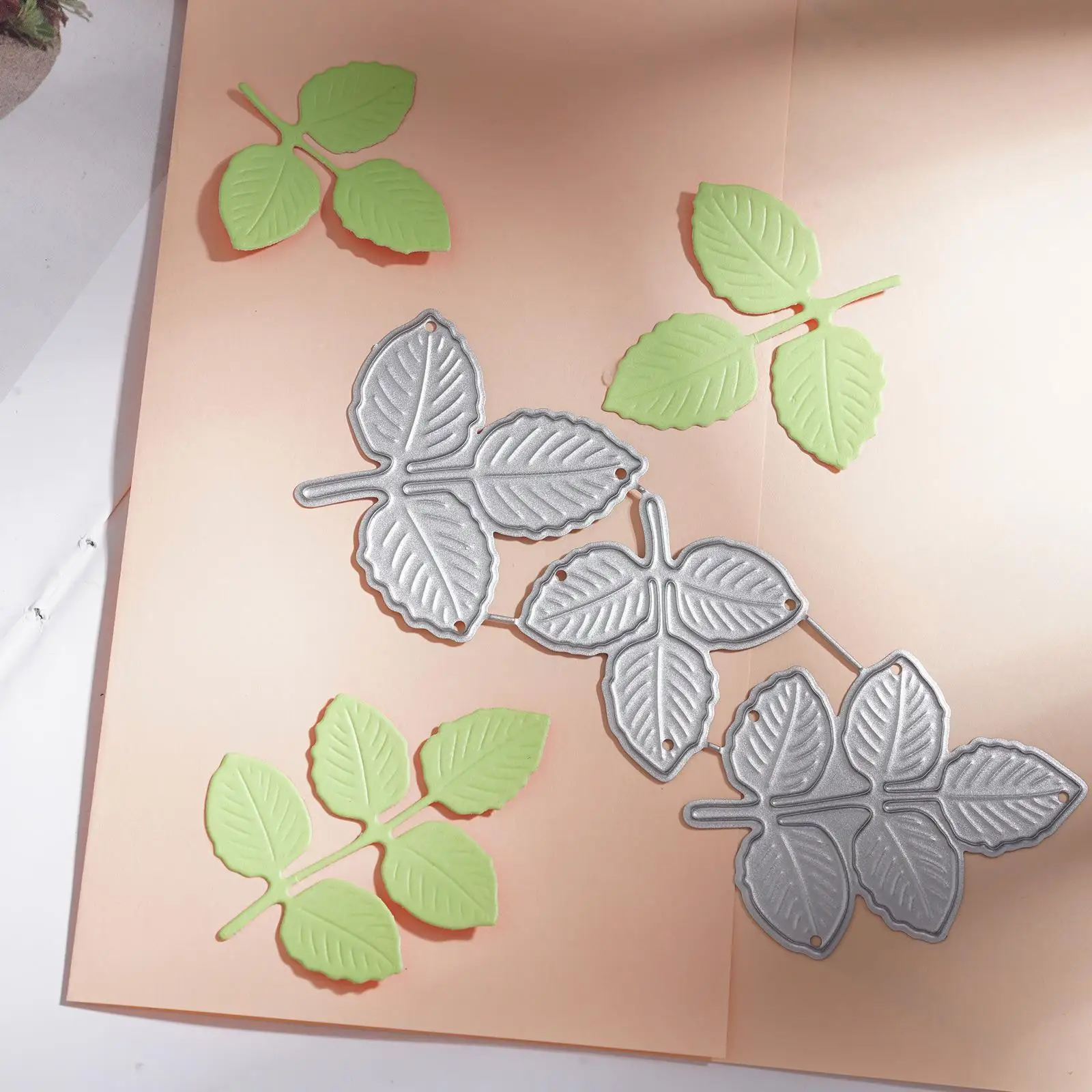 

Diy Metal Cutting Dies Rose Leaves Cut Greeting Cards Craft Paper Mould Knife Scrapbook H4g9