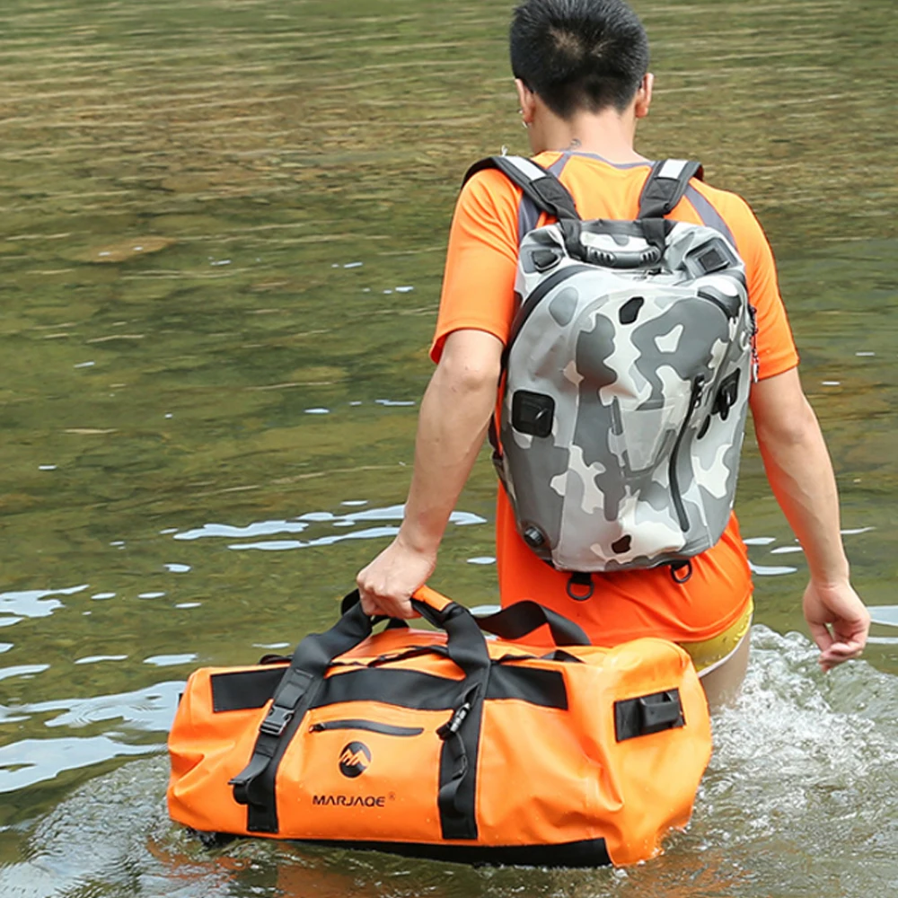 Duffel Bag Dry Saddle Luggage Storage Beach Rafting Motorcycle Travel Camping