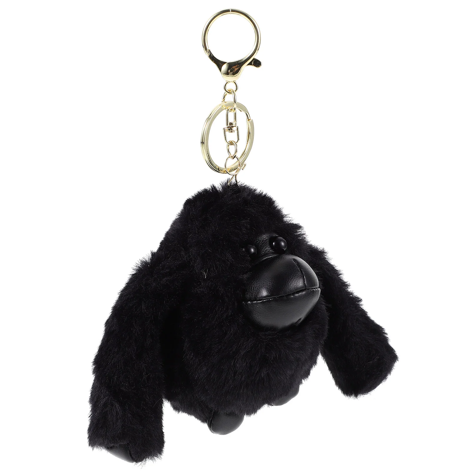 

Key Chain Pendant Car Ring Crafts Keychain Creative Decor Keychains Plush Gorilla Keyring Keys Monkey