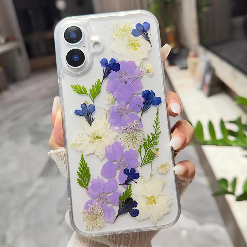 Роскошный сейсмостойкий силиконовый чехол с цветком для iPhone 16 Plus 15 Pro Max 14 13 12