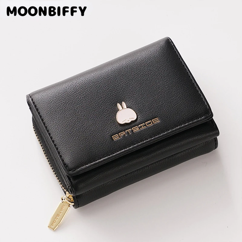 

Кошелек для студентов, квадратная сумка с мультяшным рисунком, кожаный милый кошелек на молнии с застежкой, модные кошельки для женщин, держ...