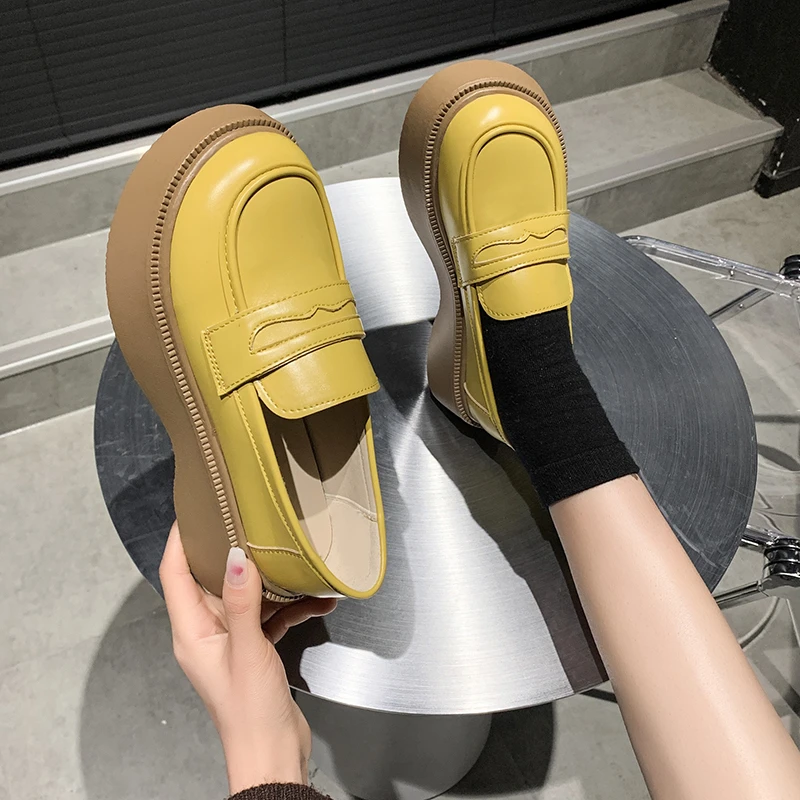 

Женские туфли мэри джейн на платформе, классические туфли Лолиты на среднем каблуке, оксфорды, модная дизайнерская спортивная обувь, весна-...