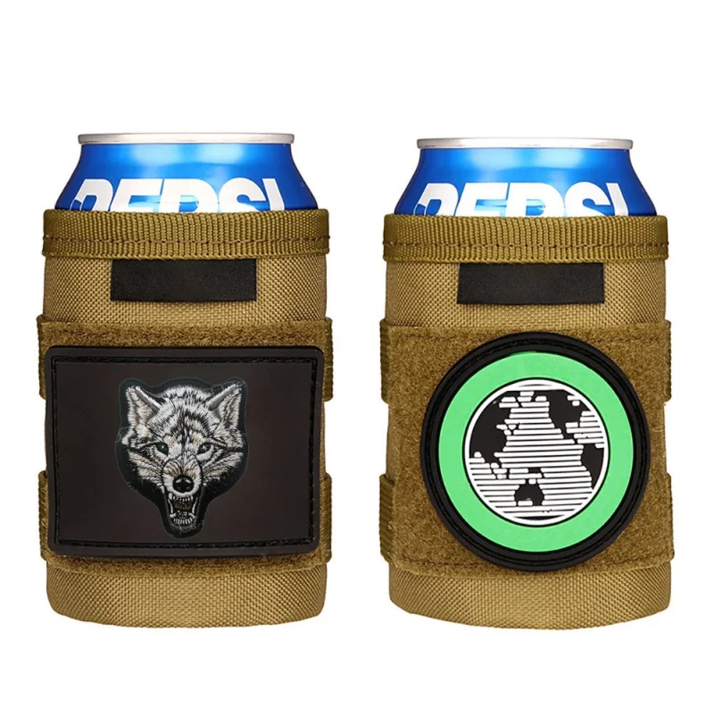 KTV Christmas Bar Holiday Decoration Beer Bottle Set Tactical Beer Set Beverage Cooler Cushion Cover Bottle Beer Cans Cover