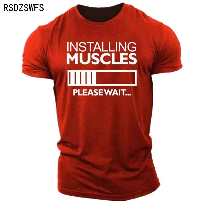 

2022 New Arrival 3D Print T Shirt For Men Muscles Shirts Sport Outdoor Gym Off Retro White Off Black Top Shirts Tees XXS-5XL