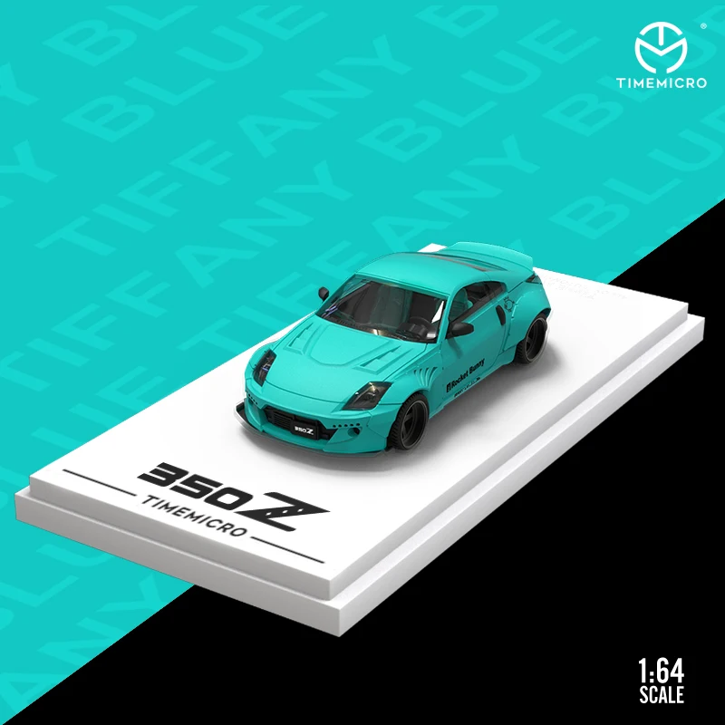 Литая светло-голубая модель автомобиля Time Mirco TM 1:64 Honda NSX /Nissan 350Z |