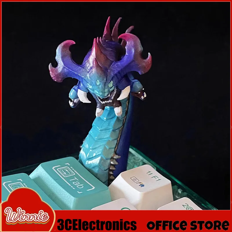 Колпачки для клавиш League Of Legends Nashorn трехмерные резные колпачки Pbt