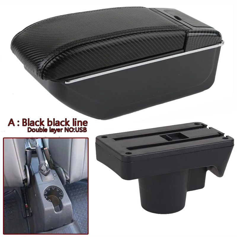 

For Opel Astra H Armrest Box Arm Elbow Rest Center Console Storage Case Modification Accessories with Cup Holder USB Port