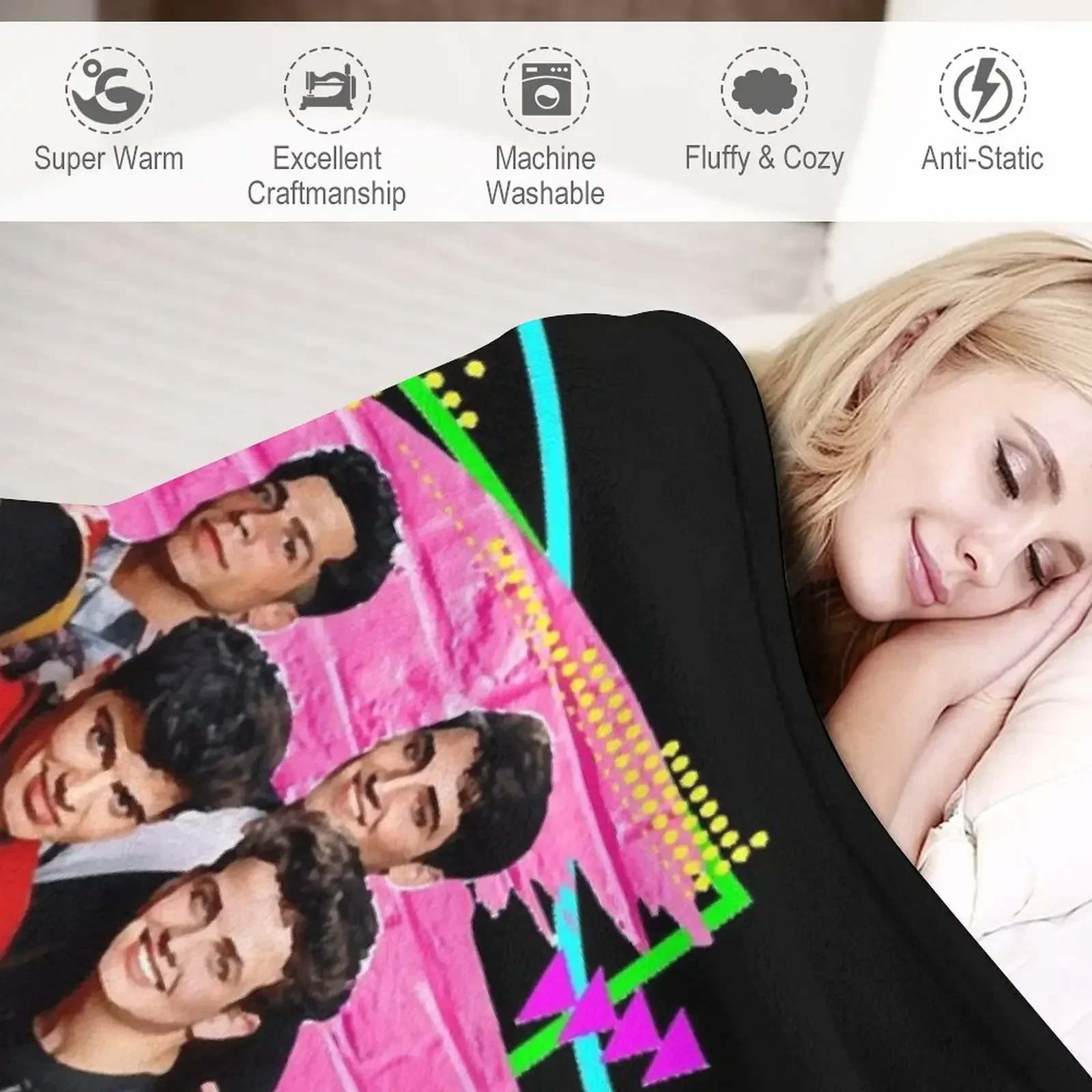 NKOTB Плед тяжелое для сна на диван Одеяла