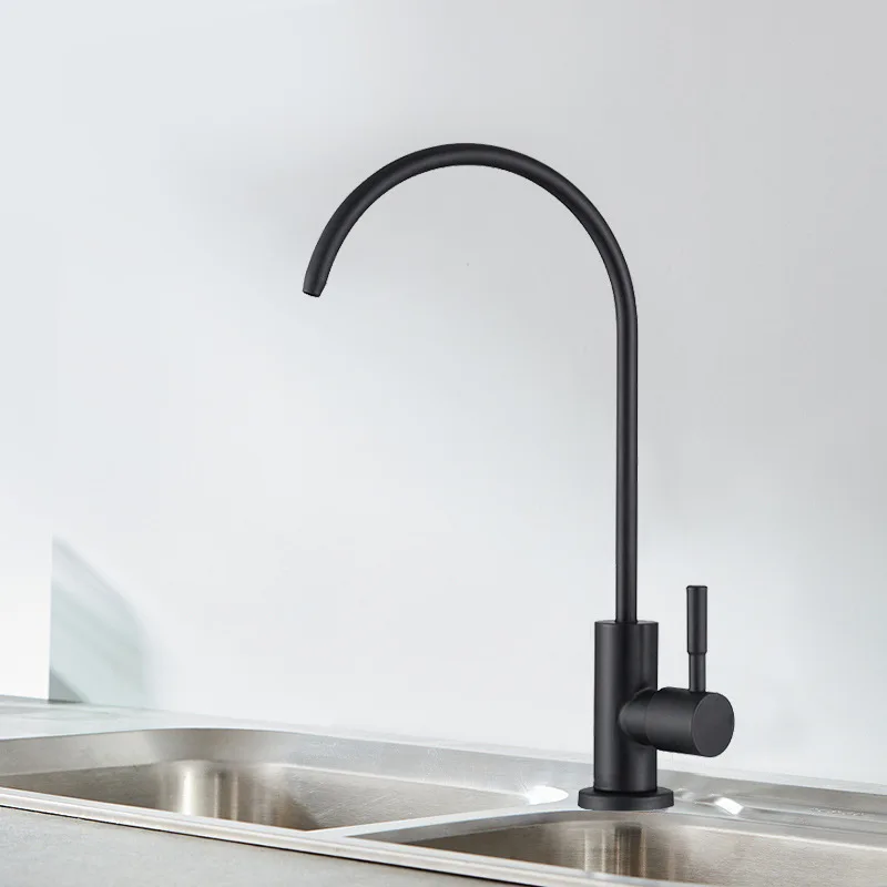

Kitchen Faucet Stainless Steel Kitchen Sink Water Tap Single Handle Single Cold Water Filter Faucet Kitchen Accessories