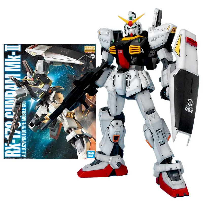 Anime Figures Mg Rx-178 Mk-2 2.0 Mobile Suit Gunpla Action F