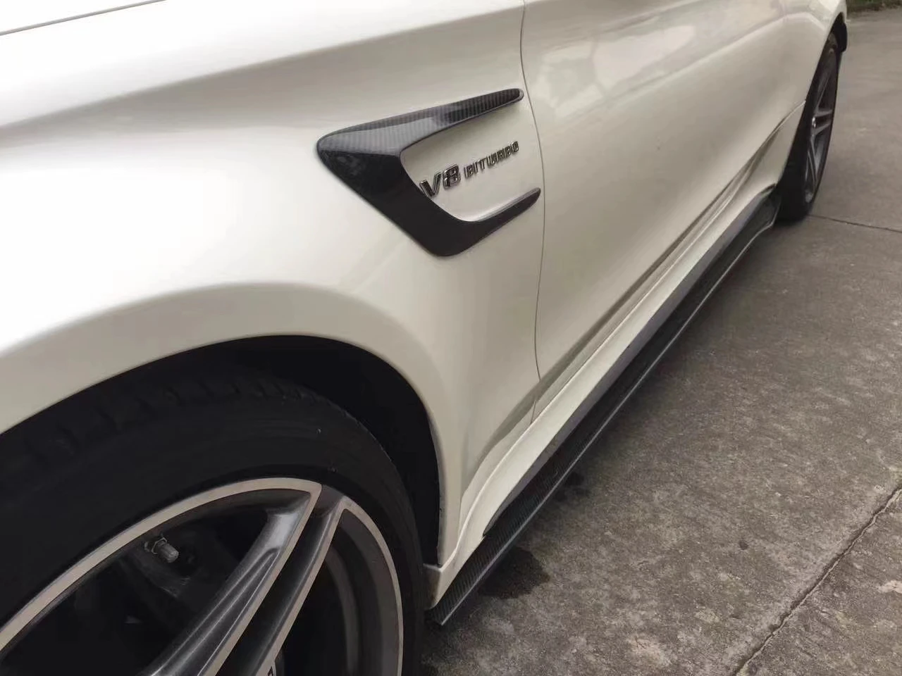 W205 PSM Стиль Боковые юбки Автомобильные внешние аксессуары Боковая юбка из углеродного волокна для C Class W205 C63 (art.: 3920ccf83160d) - 3920ccf83160d