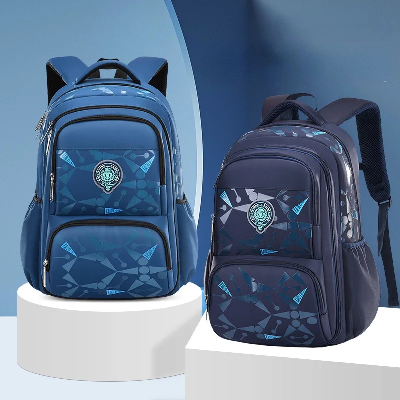 Grade 1-3-6 Primary Students Lightweight School Bags for Boys 2022 New Children High-capacity Fashion Simple Backpacks All-match