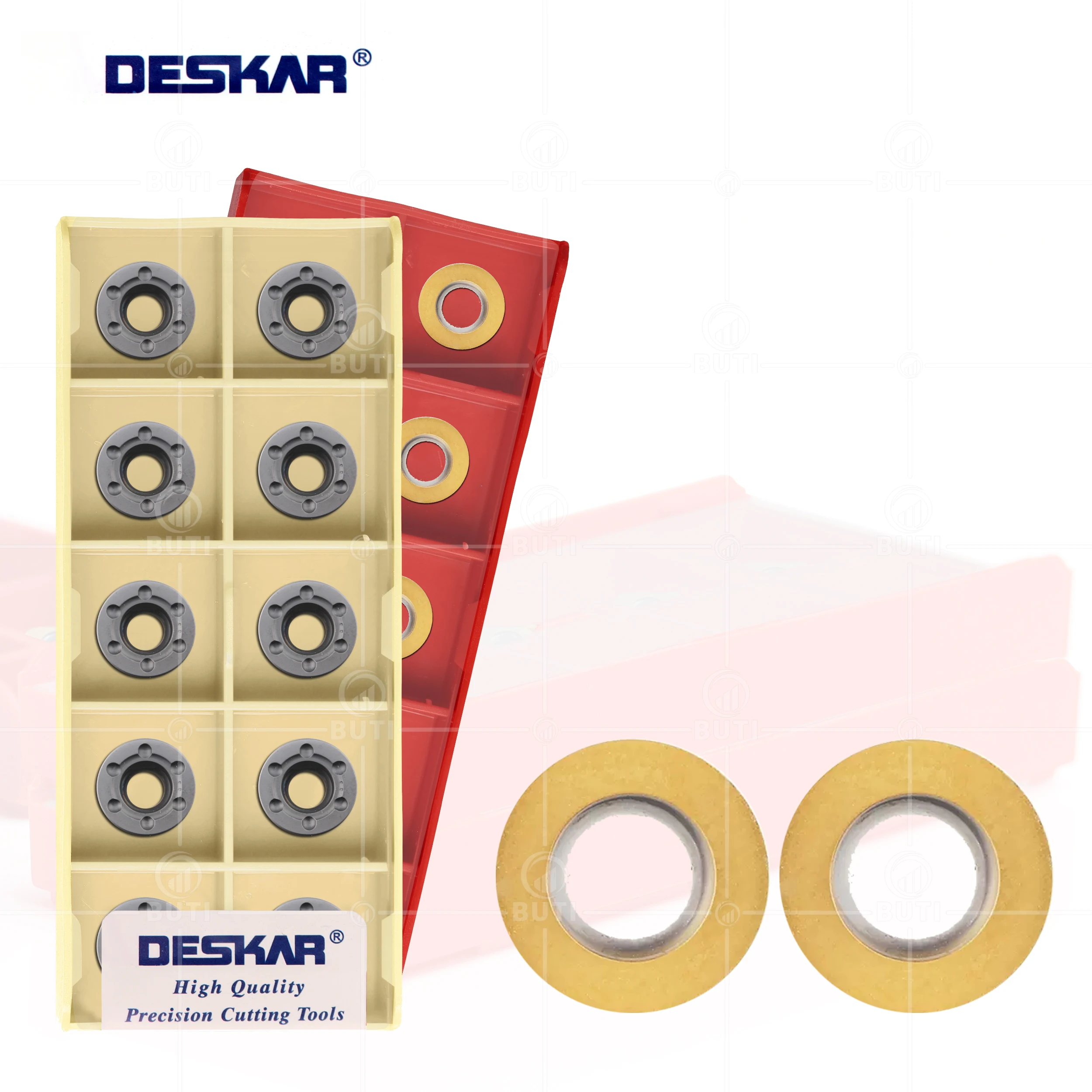 

DESKAR 100% Original RPMT1204/1204MOE-JS MO-TT RDMT1204MO-MQ DQ RDMW1204MOT-PM LF6018 LF6028 Milling Inserts Lathe Cutter Blades