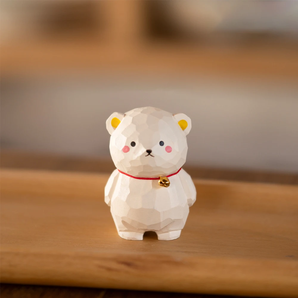 

Деревянная статуэтка медведя Jingling Cub