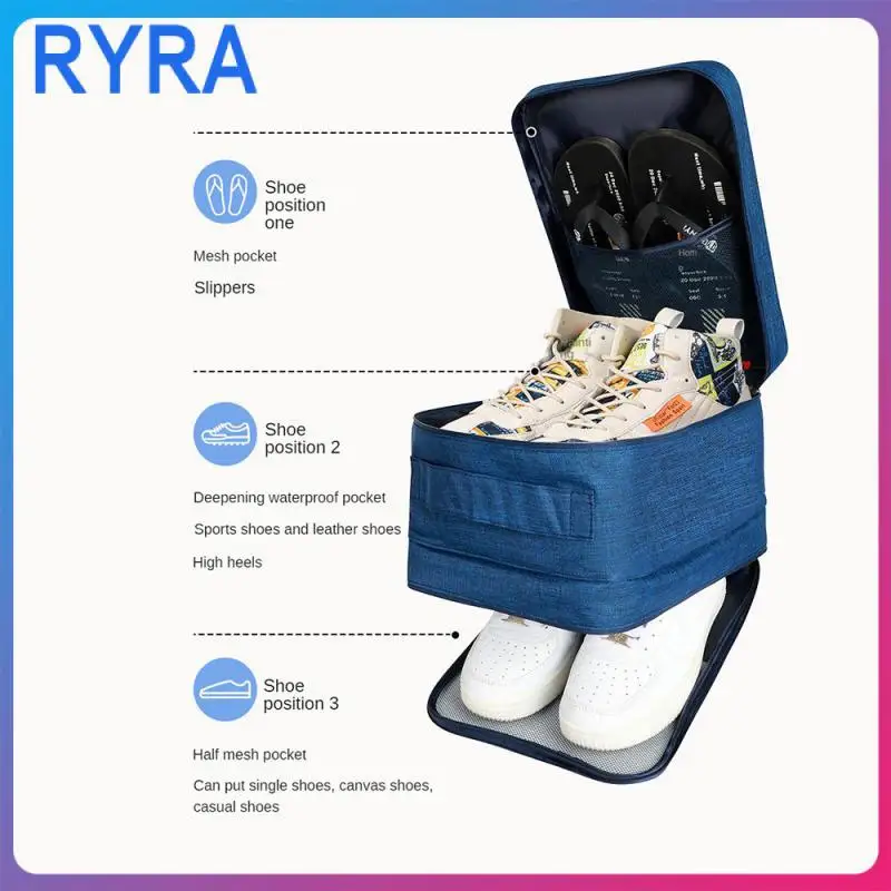 

Multifunction Travel Shoe Bag 30x9x21.5cm High Quality Travel Bag Large Capacity Travel Accessories Underwear Clothes Bags