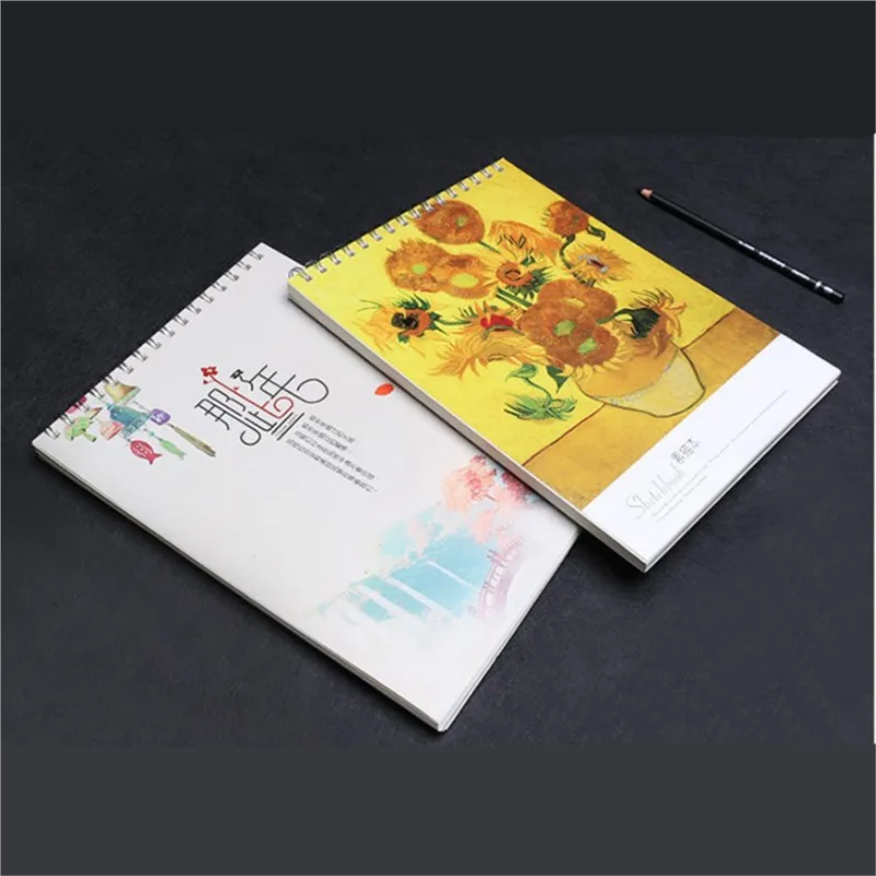 

Креативный канцелярский винтажный блокнот свободная C Sketchbook A4 пустая эскиз книга офисные школьные принадлежности