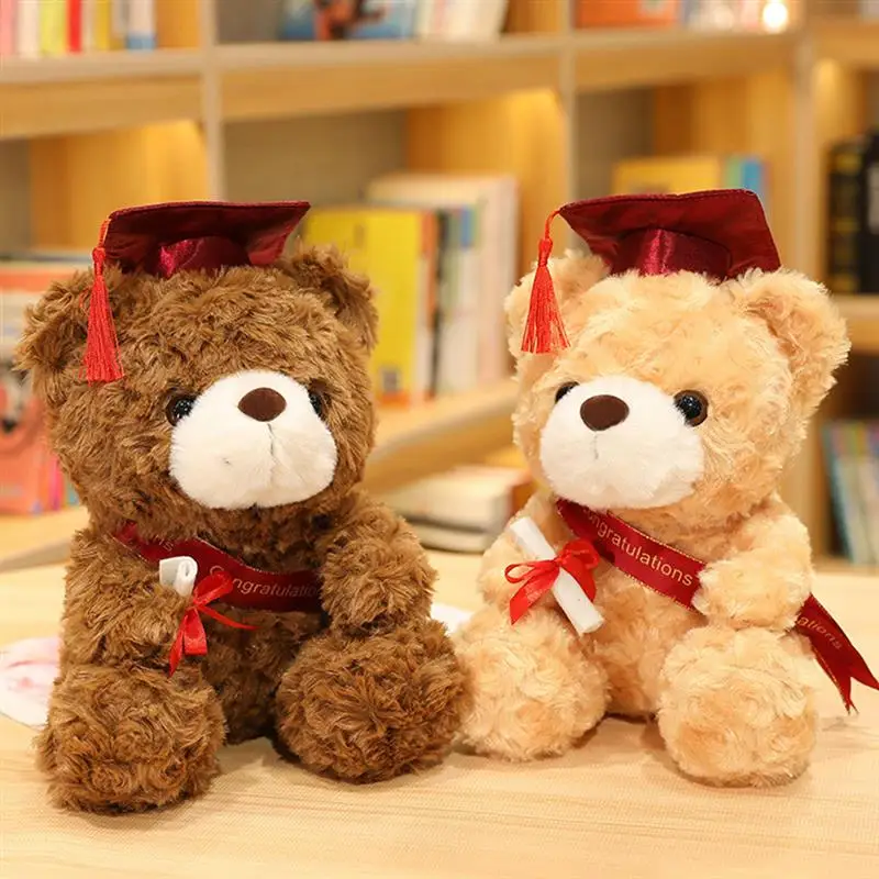 

Graduation Bear Plush Stuffed Bear Lovely Plush Toy Graduation Bear Gift