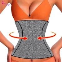 sexywg waist trainer for women weight loss waist cincher belly control belt neoprene slimming wrap body shaper sweat gridle gym