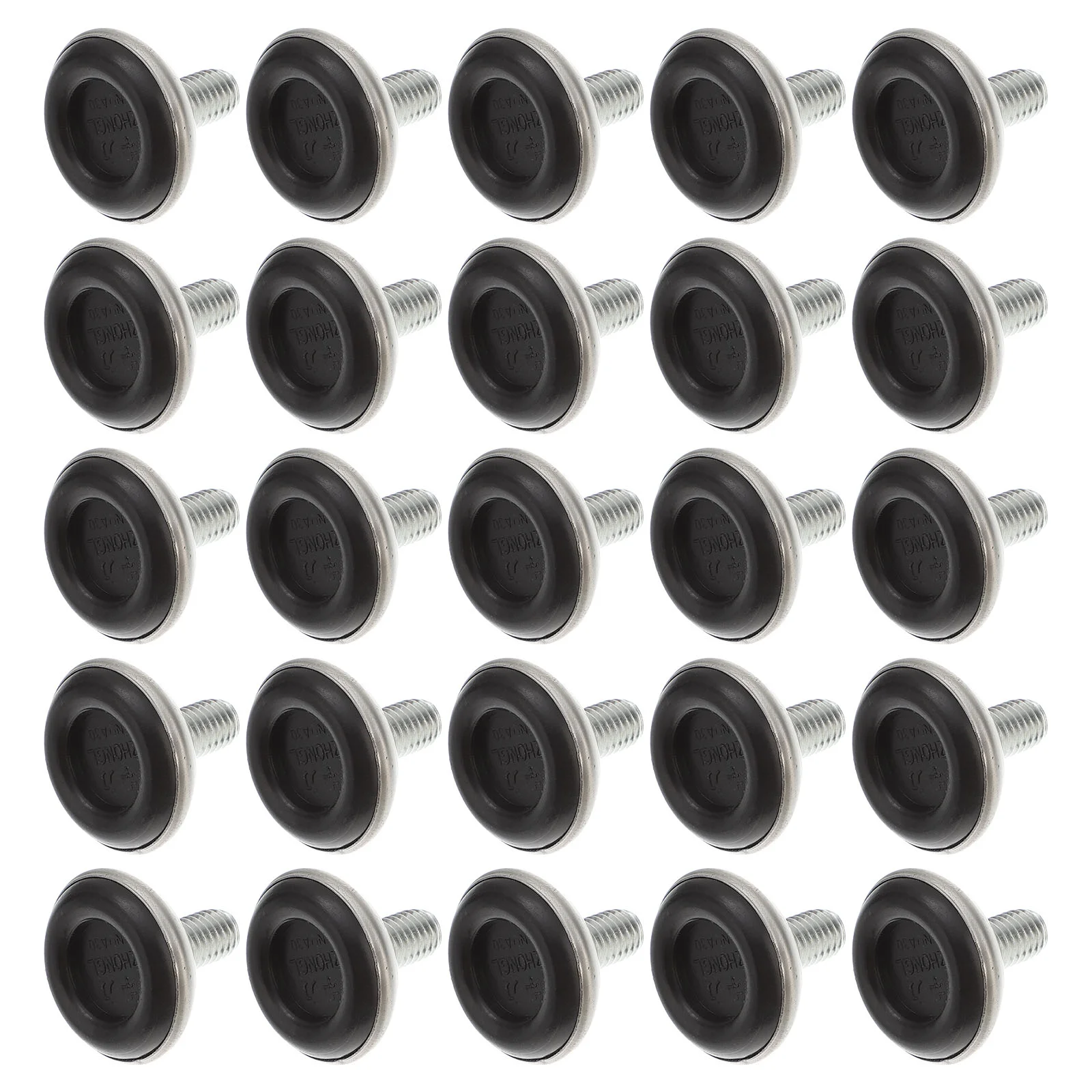 

40 Pcs Floor Mat Adjustable Furniture Levelers Legs Leveling Feet Plastic Home Parts Desk