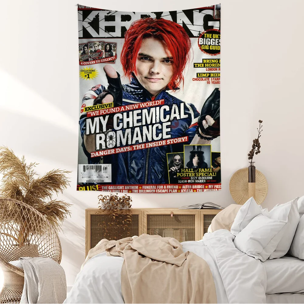 M-My C-Chemical R-Romance Band мультяшный гобелен украшение дома хиппи богемное гадание