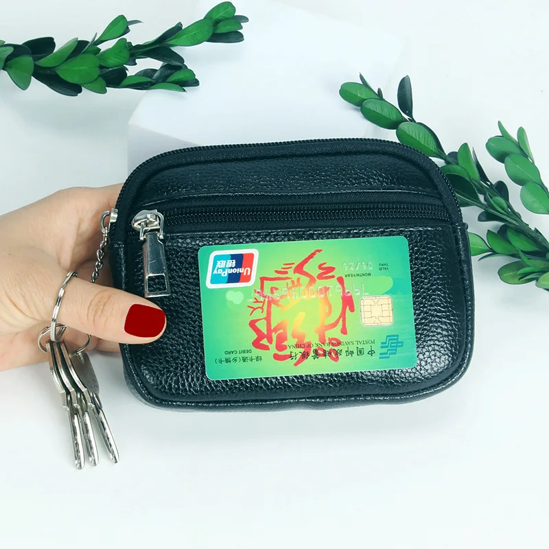 Fashion PU Leather Women Short Wallet Female Card Holder Mini Coin Purse Zipper Money Clip Small Ladies Clutch Bag