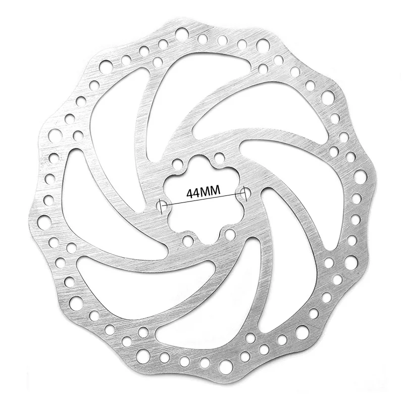 

Zoom Bike Disc Brake Rotor with 6 Bolts Fit for Road Bike Mountain Bike BMX MTB 140mm 160mm 180mm 203mm