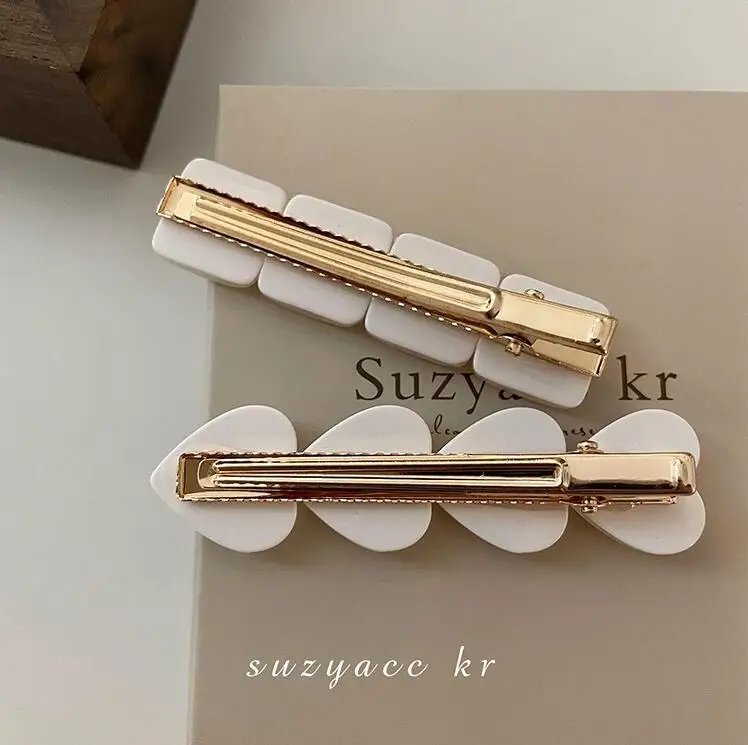 Модные элегантные женские аксессуары для волос из смолы фотореквизиты с