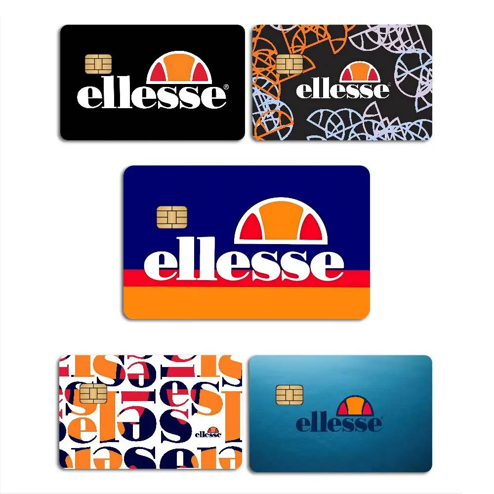 Фото Наклейки-пленки E-Ellesse Logo 2024 с аниме-дизайном для больших кредитных и дебетовых карт (передняя сторона) №2