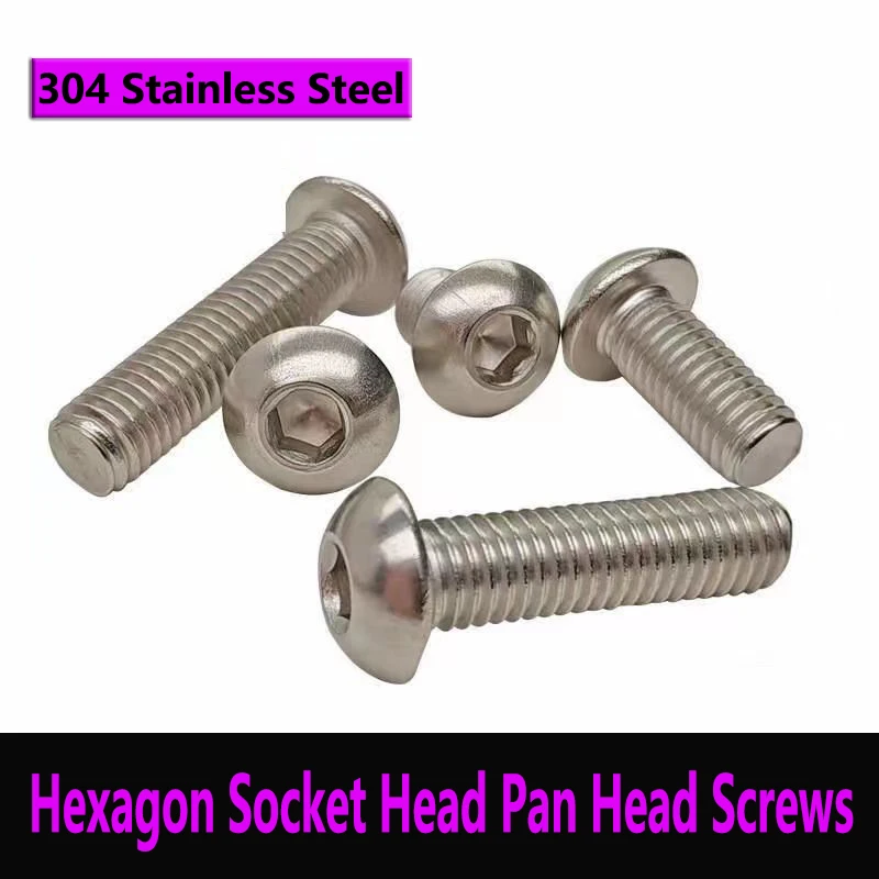 

5/10/50 шт., шестигранные болты из нержавеющей стали