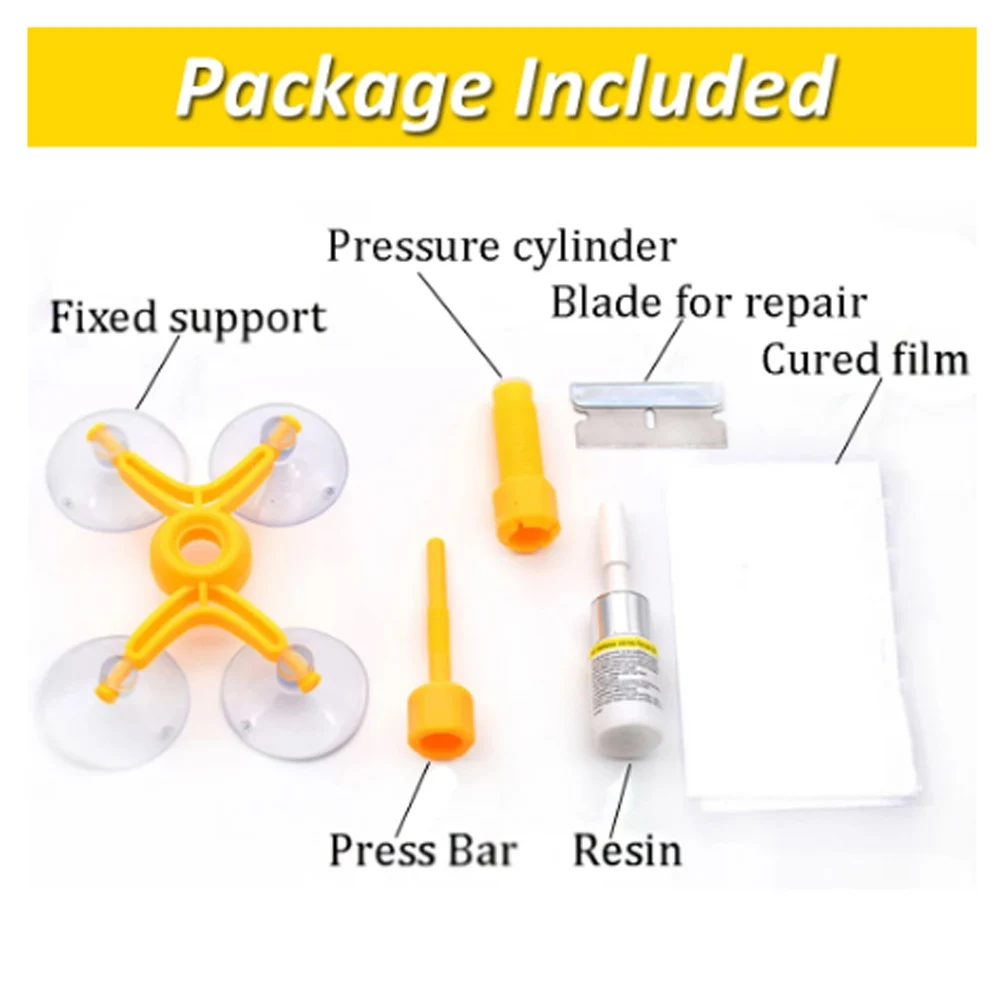 

Windshield Repair Agent Kit Car Window Glass Scratch Crack Restore Repair Tools Car Window Screen Polishing Car Styling Rubber