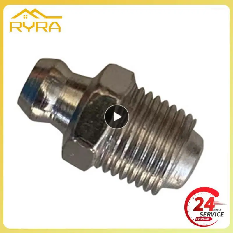 

Male Thread Nickel-plated Straight Nozzle Grease Gun Nozzle Creative National Standard Universal Grease Nozzle Tools And Gadgets
