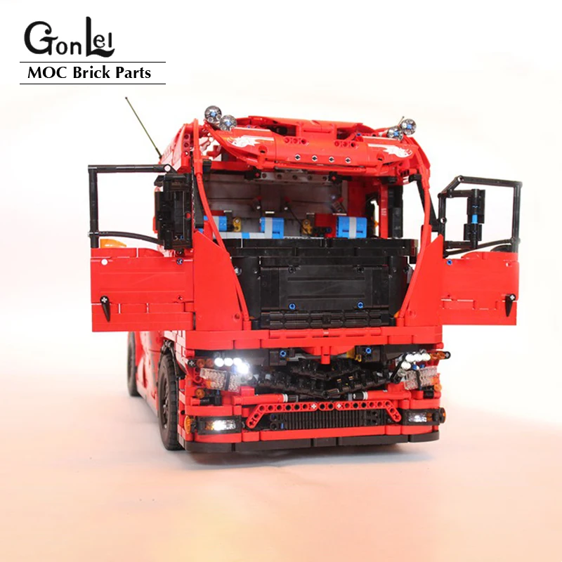 Новый 4120 шт. высокотехнологичных евро седельный тягач MOC-4564 конструкторных