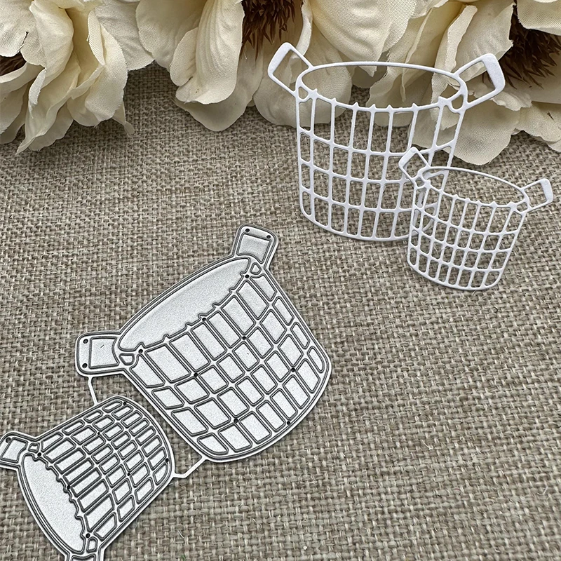 Декоративная корзина для еды металлические трафареты высечки сделай сам