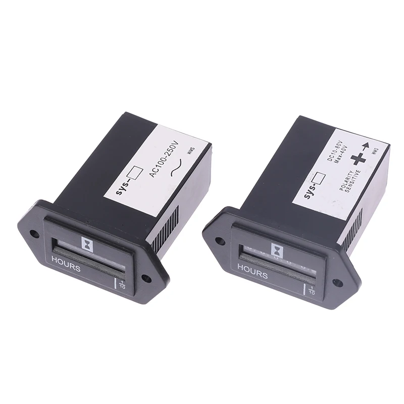 6 цифр 100-250 В переменного тока 10-80 постоянного счетчик часов с полным герметичным