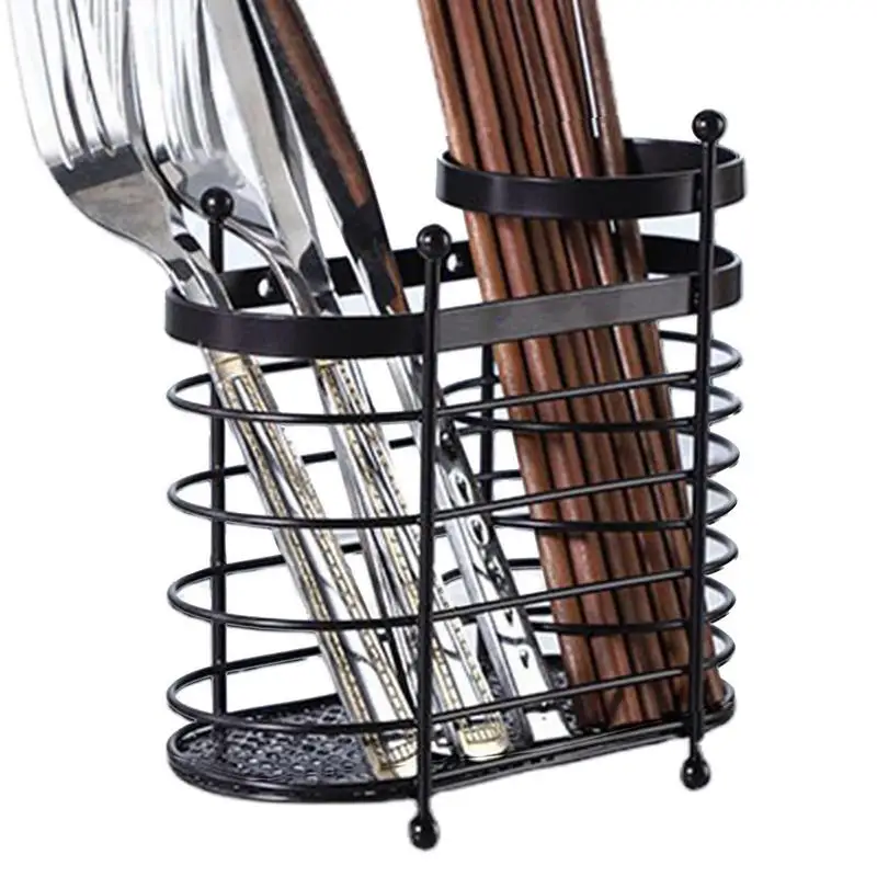 

Chopstick Dishwasher Basket Iron Dishwasher Drying Rack Basket With Hooks Practical Hangable Kitchen Utensils For Chopsticks